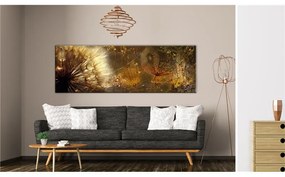 Quadro  Amber Morning  Colore Marrone, Dimensioni e Misure 120x40