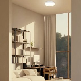 Plafoniera moderno Kazz Ø 38 cm bianco IP20, 4XE27