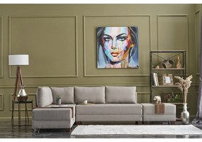 Divano angolare beige (angolo sinistro) Fly - Balcab Home