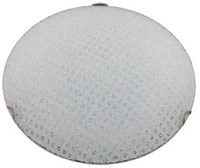 Plafoniera LED neoclassico Golf, bianco Ø 40 cm, 1660 lumen