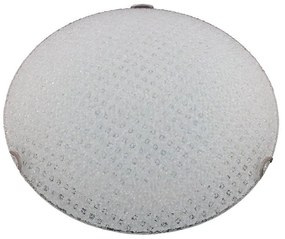 Plafoniera LED neoclassico Golf, bianco Ø 40 cm, luce naturale, 1660 lumen