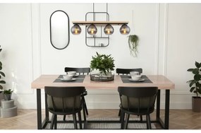 Globo 15569-4H - Lampadario a sospensione con filo CONNI 4xE27/25W/230V