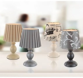 Globo 21690 - Lampada da tavolo METALIC 1xE14/40W/230V