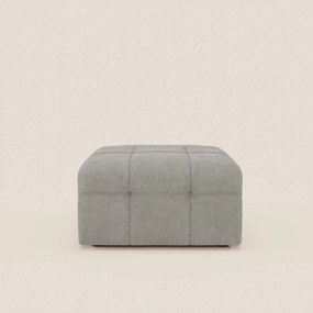 Mosaic pouf e modulo in bouclé - 96x77 cm design capitonné in tessuto smacchiabile T21