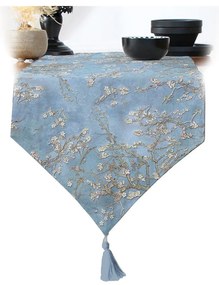 Runner 45x140 cm Blue Spring – Minimalist Cushion Covers