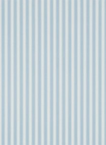 Sanderson Tapete New Tiger Stripe - Blue/ Ivory