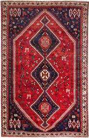 Shiraz Tappeto 250x170 Rosso (Iran) Annodato A Mano