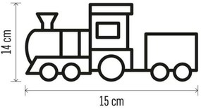 Decorazione natalizia LED 3xLED/2xAA grigio