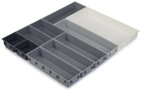 Organizzatore per cassetti variabili grigio Blox - Joseph Joseph