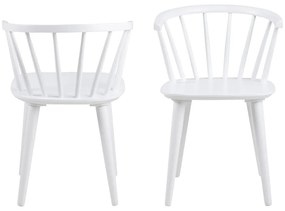 Sedia da pranzo bianca Ida - Actona