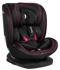 Lionelo - Seggiolino auto BASTIAAN i-Dimensioni 40-150 cm nero/rosso