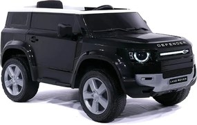 Macchina Elettrica per Bambini Licenza Ufficiale Land Rover Defender 12V 7Ah Nero...
