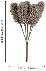 Eglo 428211 - Fiore artificiale DEMING 30 cm beige