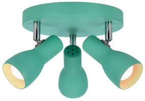 Luce Spot PICARDO 3xE14/40W/230V turchese
