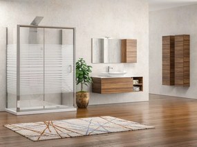 Box doccia 3 lati 70x130x70 vetro serigrafato K410NS - KAMALU