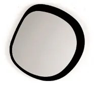 Specchio sagomato 45X46 cm FILL con cornice Nera