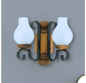 Brilagi - Applique RUSTIC 2xE14/40W/230V faggio