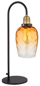 Globo 15786T - Lampada da tavolo SALVY 1xE27/60W/230V arancione