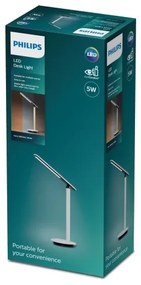 Philips - Lampada da tavolo LED dimmerabile con funzione Touch ROCK LED/5W/5V 1800 mAh