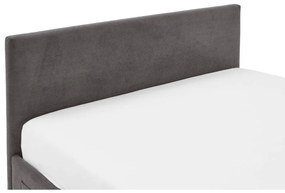 Letto da bambini color antracite imbottito rete non inclusa 120x200 cm Cool – Meise Möbel