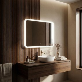 Specchio LED 80x60cm TOP-3