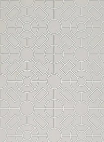 Tapete Knot Garden v. Osborne & Little - Silver/ Ivory