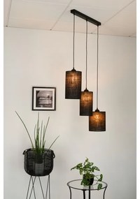 Brilagi - Lampadario a cavo TUBES 3xE27/15W/230V nero