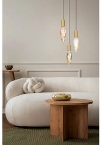 Eglo 900799 - Lampadario a sospensione con filo POZUETA 1xE27/40W/230V oro