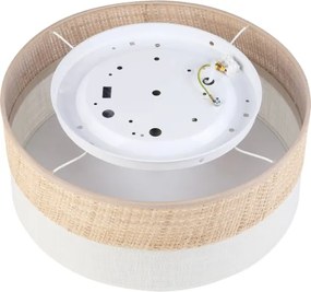 Plafoniera LED SIRJA BOHO LED/20W/230V Ø 35 cm beige/crema
