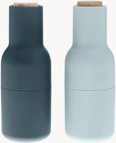 Set macina sale e pepe con coperchio in legno di faggio Bottle Grinder, set da 2