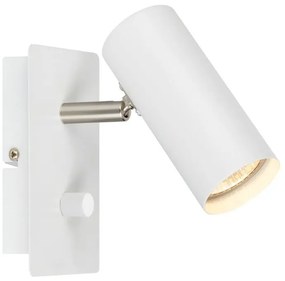 Lampada da parete bianca Barcelona - Markslöjd