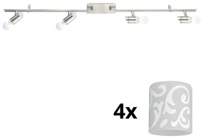 Eglo - Faretto LED MY CHOICE 4xE14/4W/230V cromo/bianco