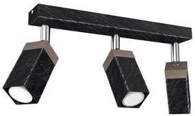 Faretto SOLO 3xGU10/MR11/40W/230V nero