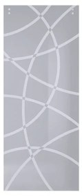 Anta per porta scorrevole Circle in vetro bianco L 88 x H 215 cm destra