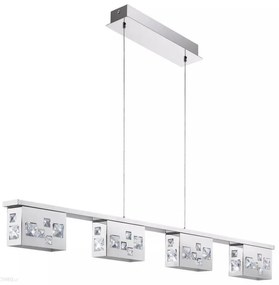 Eglo 94293 - Lampadario LED a cavo TRESANA 4xLED/5,8W/230V