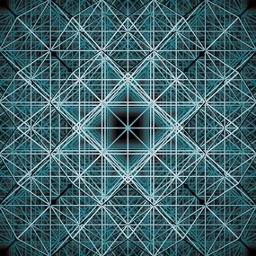 Fotomurale KOMAR Matrix, Multicolore 368X248 cm