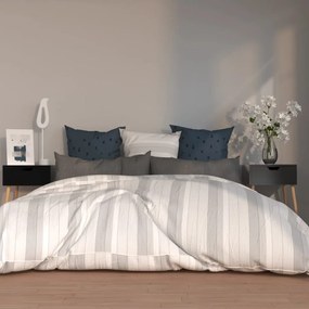 Comodini 2 Pz Nero Lucido 40x40x56 Cm İn Legno Multistrato /