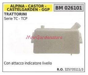 Serbatoio carburante ALPINA motore trattorino rasaerba SERIE TC-TCP 026101