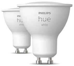 Philips Hue - Philips Hue White 6W Bluetooth GU10 Lampadina 2 pcs. Philips Hue