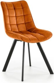 Sedia da pranzo COMORO 1 pz marrone cannella