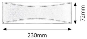 Rabalux 8795 - LED Applique a da esterno BIRMINGHAM LED/10W/230V IP65