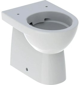 Vaso WC filomuro GEBERIT selnova compact, sedile escluso P 48 x L 35.5 x H 40 cm bianco lucido
