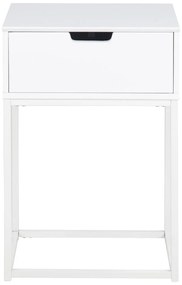 Comodino bianco Mitra - Actona