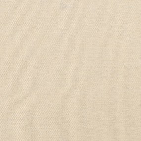Giroletto con Testiera Crema 120x190 cm in Tessuto