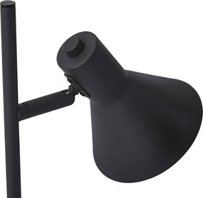 Lampada da tavolo moderna nera con oro 1 luce - Magno