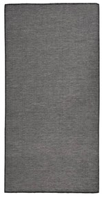 Tappeto Da Esterni A Tessitura Piatta 100x200 Cm Grigio /
