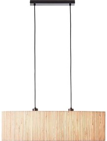 Endon 101692 - Lampadario a sospensione con filo LONGSHORE 2xE27/10W/230V beige
