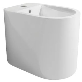 Ceramica Flaminia ASTRA Bidet filo muro a pavimento monoforo in ceramica bianco