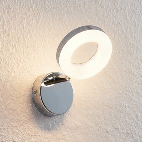 ELC Tioklia spot LED cromato, 1 luce