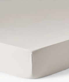 Lenzuolo con angoli topper in raso di cotone Comfort